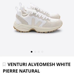 Veja Venturi Sneakers Alvomesh Women’s 7.5 White Pierre Natural Colorway